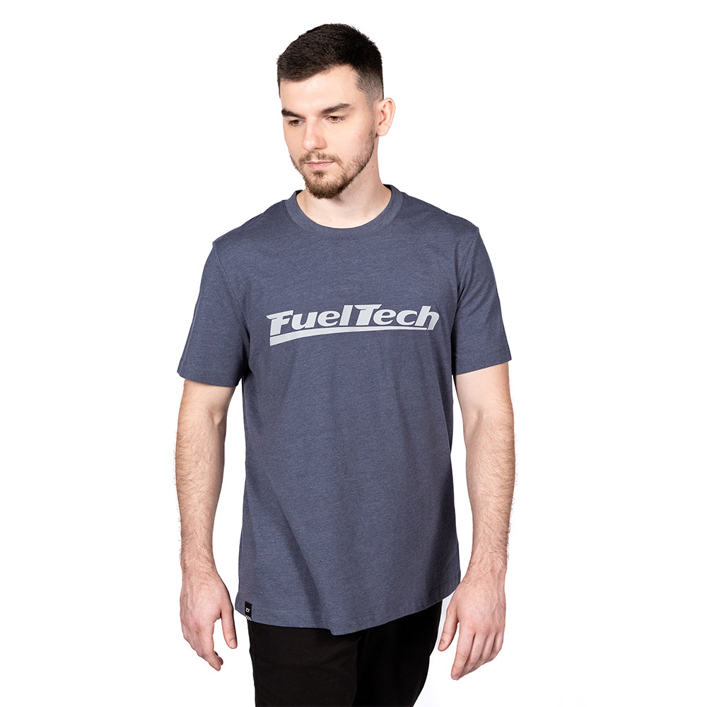 Camiseta Azul Mescla FT