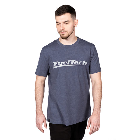 Camiseta Azul Mescla FT