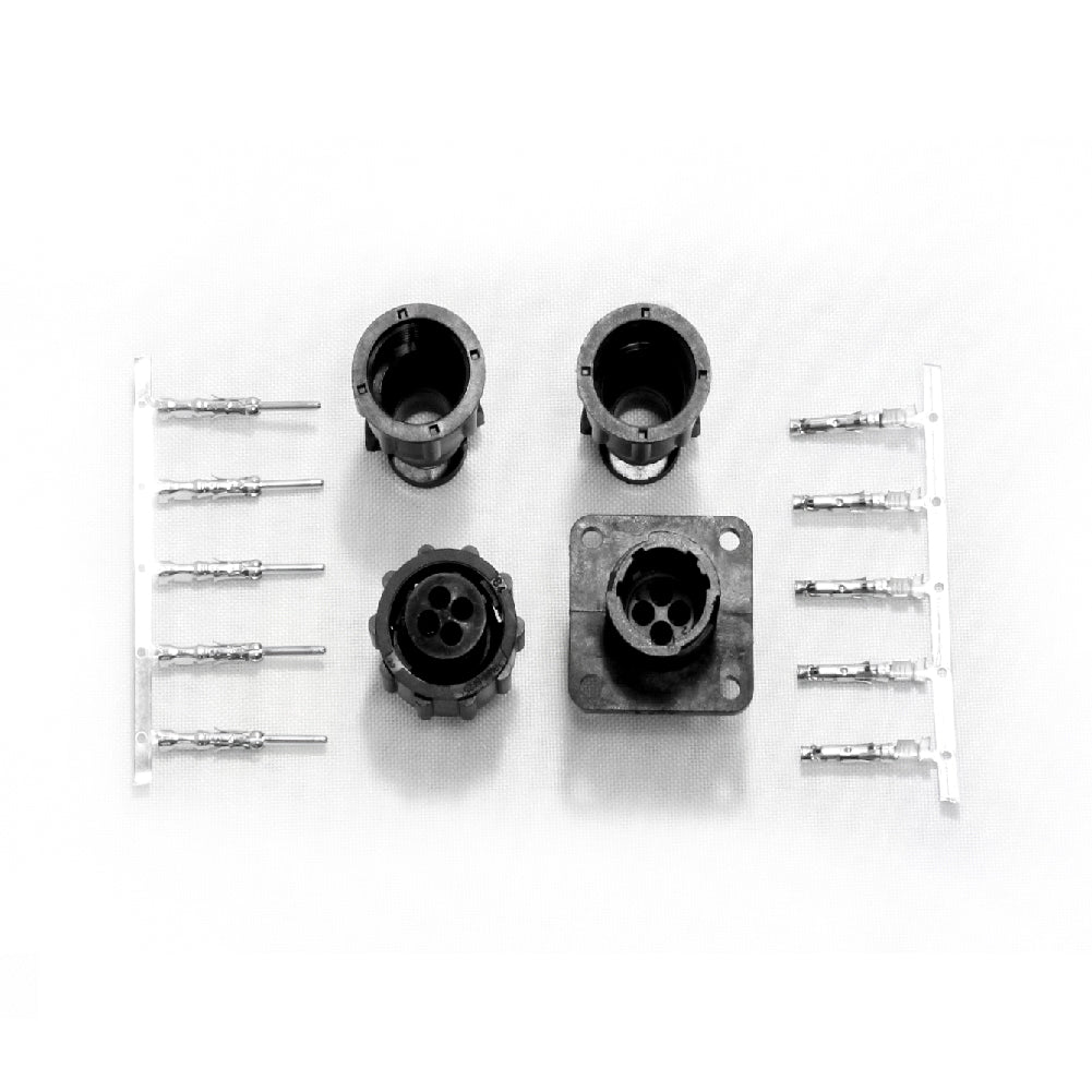 Kit Conector Circular 4 vias